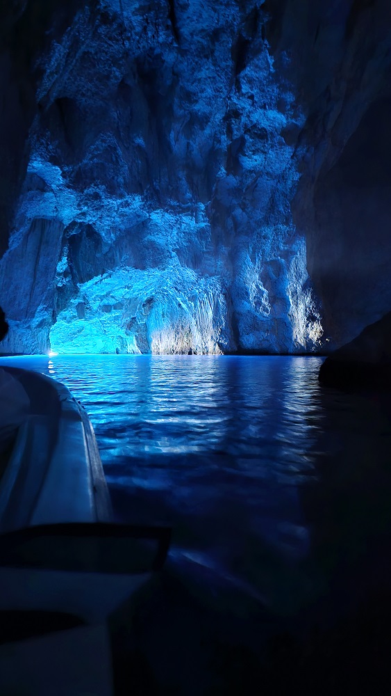 blue cave